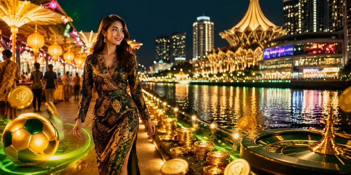 Muatturun aplikasi kasino mudah alih dengan corak batik Kuching yang unik