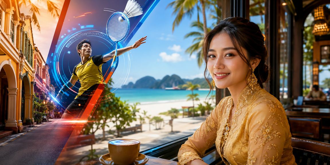 Pemain berbaju kebaya di Langkawi menikmati program ganjaran pertaruhan eksklusif